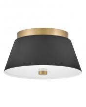 Lark Canada 83511BK - Small Flush Mount