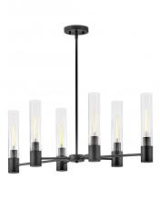  85406BK - Small Linear Chandelier