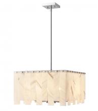  345P20-PN - 8 Light Pendant