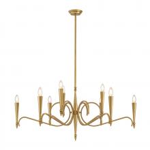  1-9417-9-220 - Tremont 9-Light Chandelier in Riviera Brass