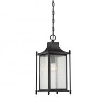 Savoy House Canada 5-3455-BK - Dunnmore 1-Light Outdoor Hanging Lantern in Black