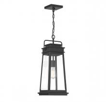 Savoy House Canada 5-816-BK - Boone 1-Light Outdoor Hanging Lantern in Matte Black