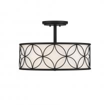  6-1953-4-89 - Reid 4-Light Ceiling Light in Matte Black