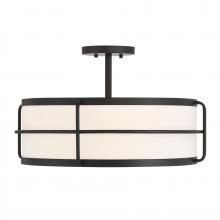  6-4193-4-89 - Chauncey 4-Light Ceiling Light in Matte Black