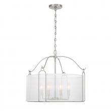  7-1693-4-SN - Ashlay 4-Light Pendant in Satin Nickel