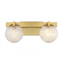 Savoy House Canada 8-1017-2-322 - Darien 2-Light Bathroom Vanity Light in Warm Brass