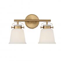 Savoy House Canada 8-1627-2-322 - Kaden 2-Light Bathroom Vanity Light in Warm Brass
