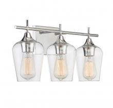 Savoy House Canada 8-4030-3-11 - Octave 3-Light Bathroom Vanity Light in Polished Chrome