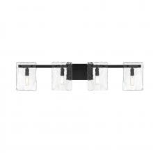 Savoy House Canada 8-8204-4-BK - Genry 4-Light Bathroom Vanity Light in Matte Black