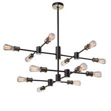  AC10782BK - Tribeca 12-Light Chandelier