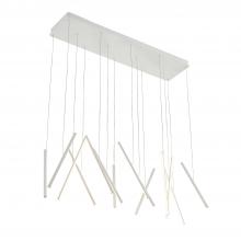  LP14840-WH-UNV-010 - Chute 40-in White LED Linear Pendant