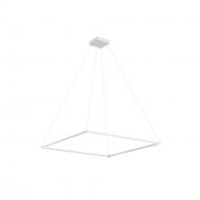  PD88148-WH-UNV-010 - Piazza 48-in White LED Pendant