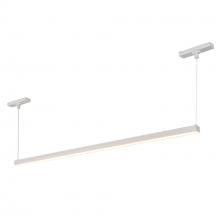  TRL28133-WH - Mira 33-in White Trilo Track Linear Pendant