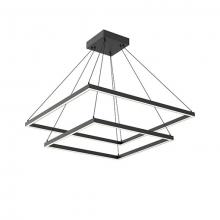  CH88232-BK - Piazza 32-in Black LED Chandeliers