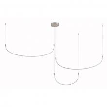  MP89390-BN - Talis 90-in Brushed Nickel LED Multi Pendant