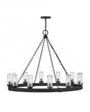  29207BK - Large Single Tier Chandelier