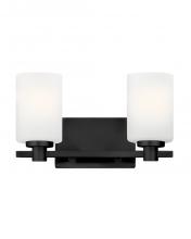  54622BK - Small Two Light Vanity