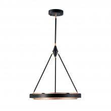  PD302724CBGS-UNV-010 - Duo 24-in Classic Black/Gold Shimmer LED Pendant