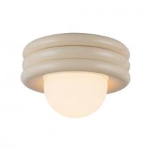  SF426012PW - Harvey 12-in Pearl White Socket Semi-Flush Mount